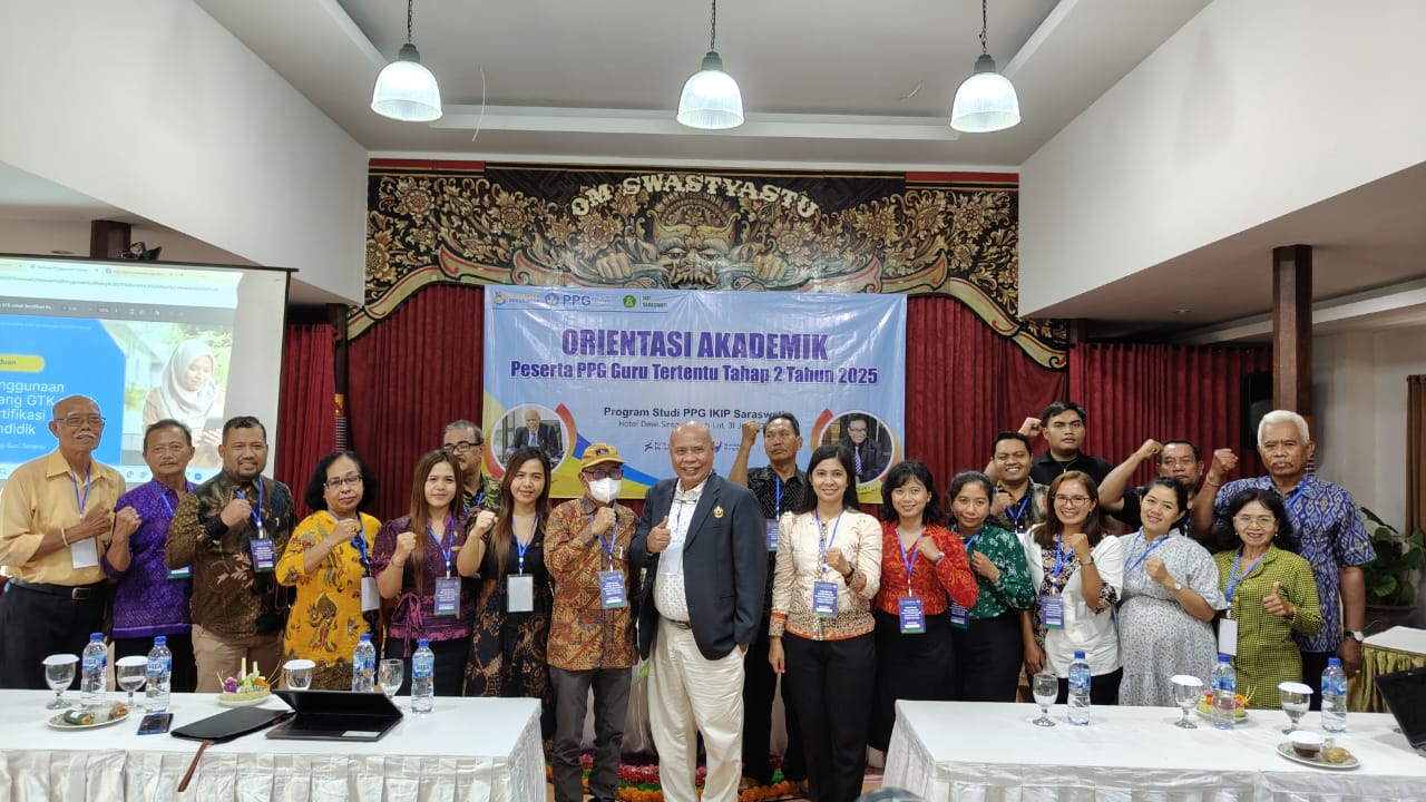 Orientasi akademik peserta PPG GT tahap 2 tahun 2025