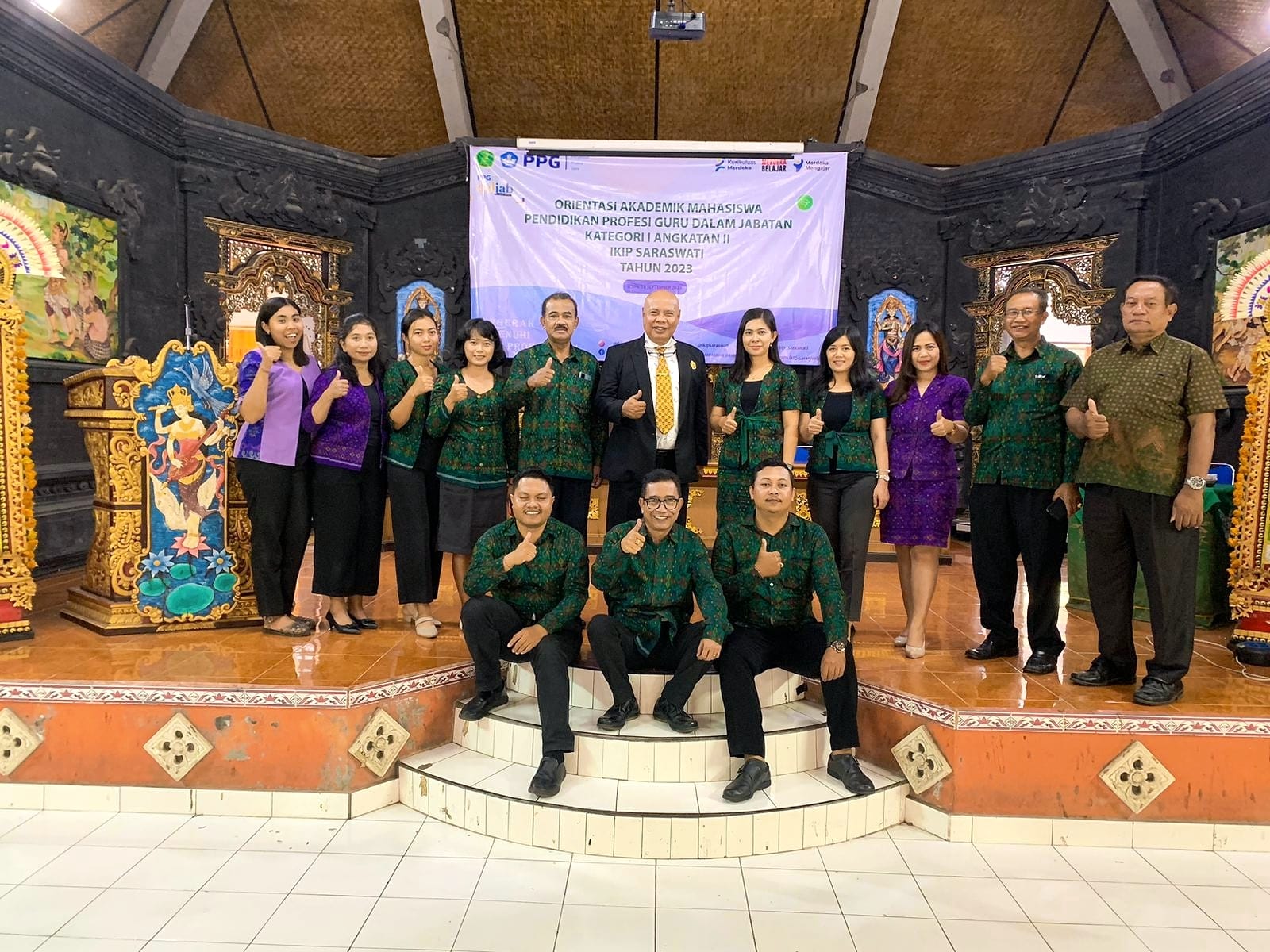 Orientasi Mahasiswa PPG Dalam Jabatan Kategori I Angkatan II IKIP Saraswati 2023